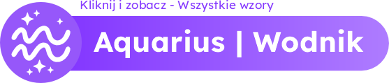 Bluza z kapturem Aquariusod Zodiacan, streetwear z motywem zodiaku