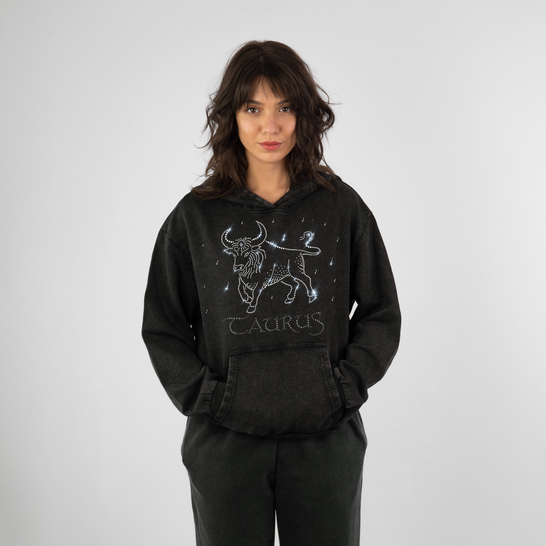 Bluza Vintage TAURUS Byk (Czarna)