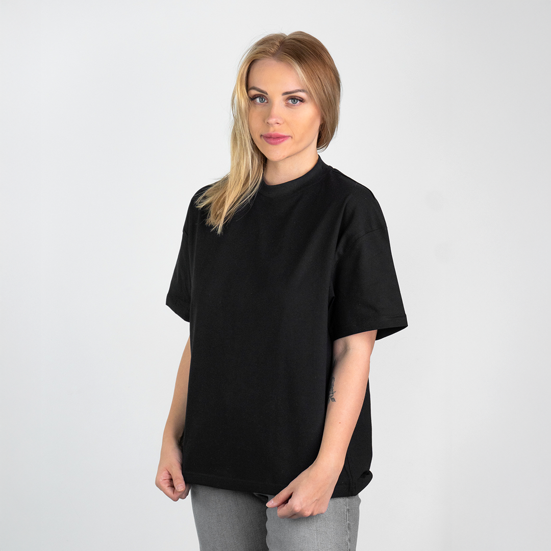 Koszulka Oversize Basic (Czarna)