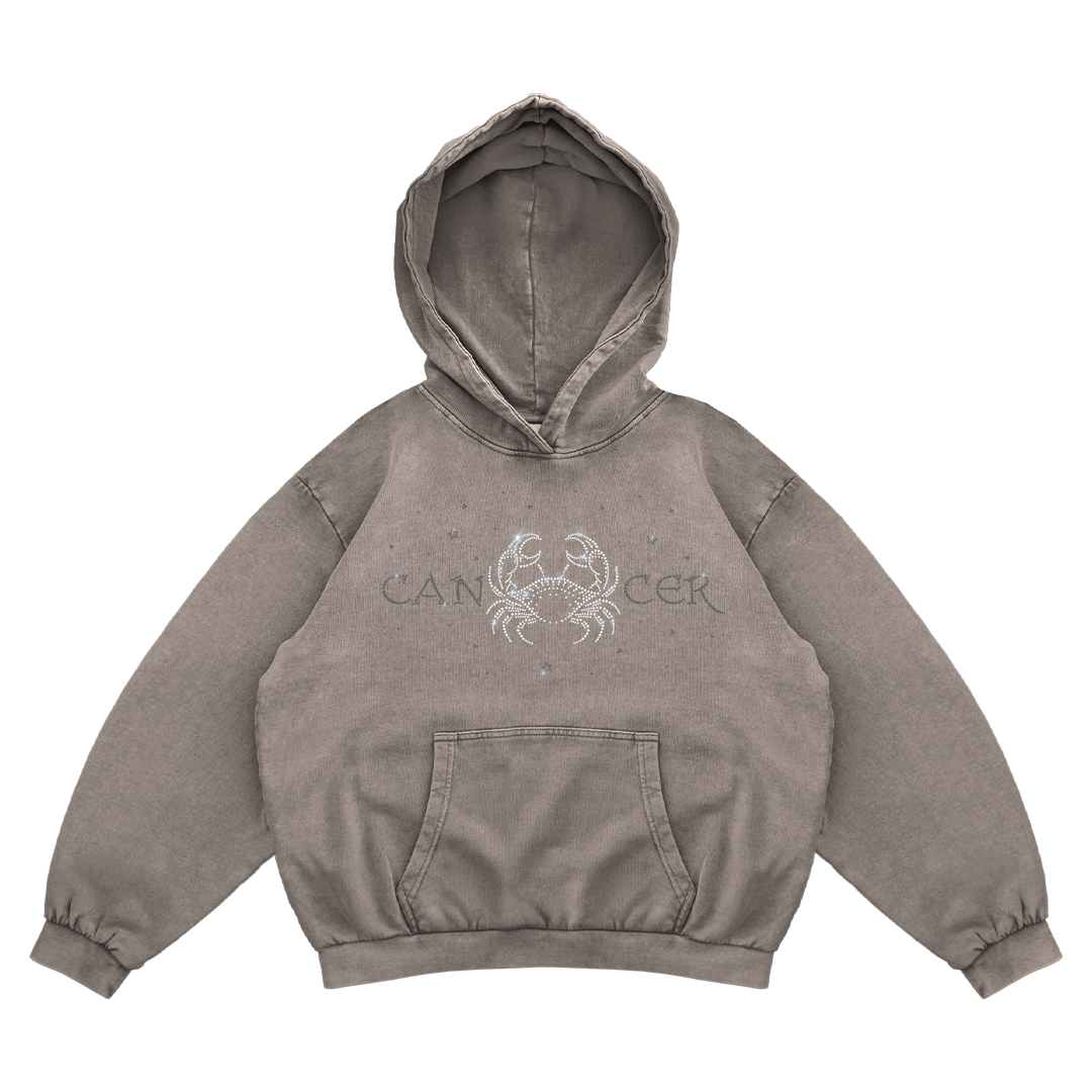 Bluza Vintage CANCER Rak (Szara)