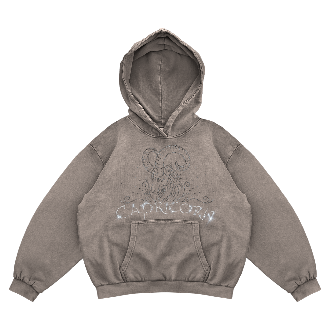 Bluza Vintage CAPRICORN Koziorożec (Szara)
