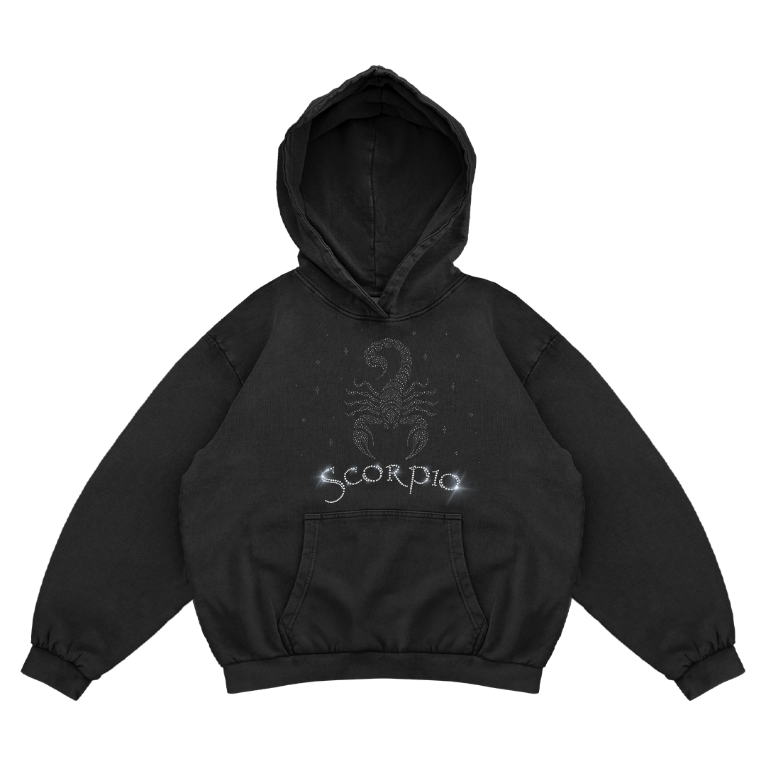 Bluza Vintage SCORPIO Skorpion (Czarna)