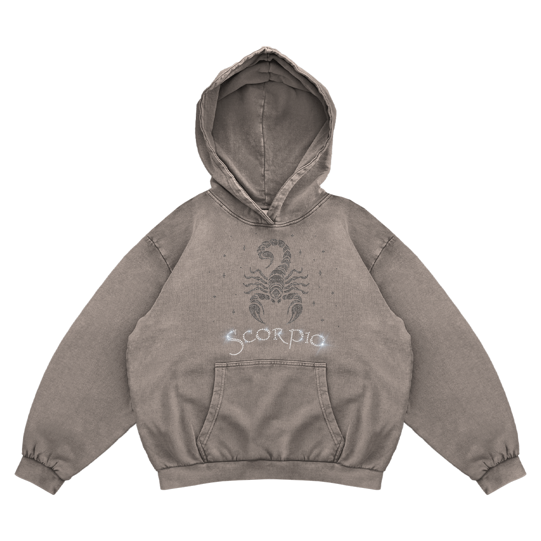 Bluza Vintage SCORPIO Skorpion (Szara)