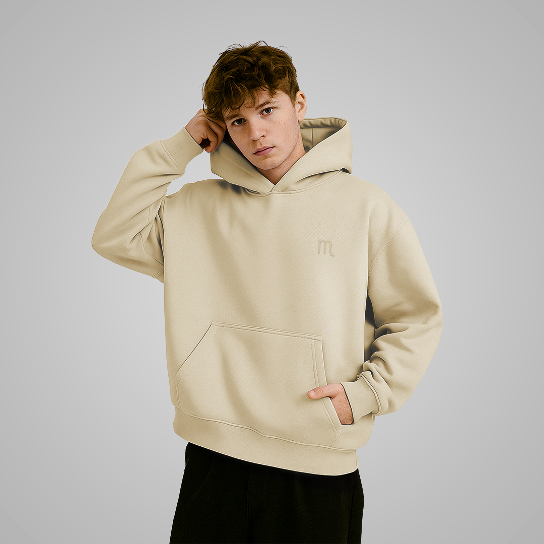 Bluza Puffy z Twoim Zodiakiem [CREAM]