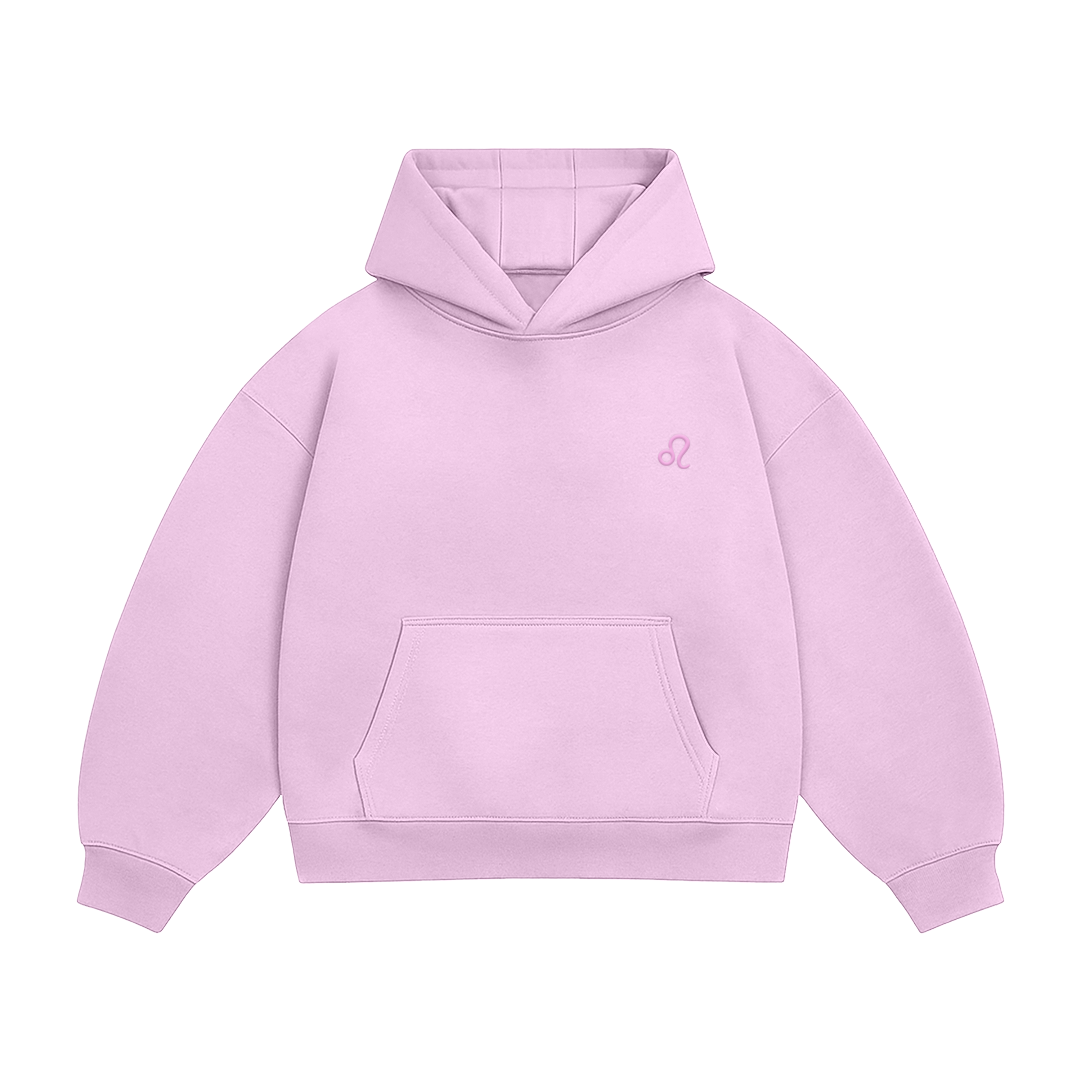Bluza Puffy z Twoim Zodiakiem [BABY PINK]